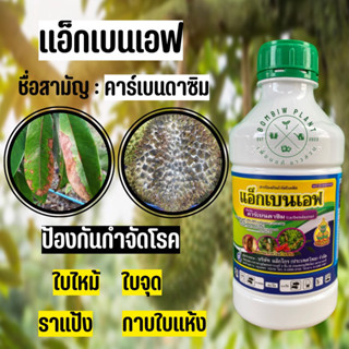 แอ็กเบนเอฟ (ขนาด 1 ลิตร) คาร์เบนดาซิม ยักษ์ใหญ่ ป้องกันกำจัดโรคใบไหม้ ใบจุด ราแป้ง กาบใบแห้ง แอนแทรคโนส