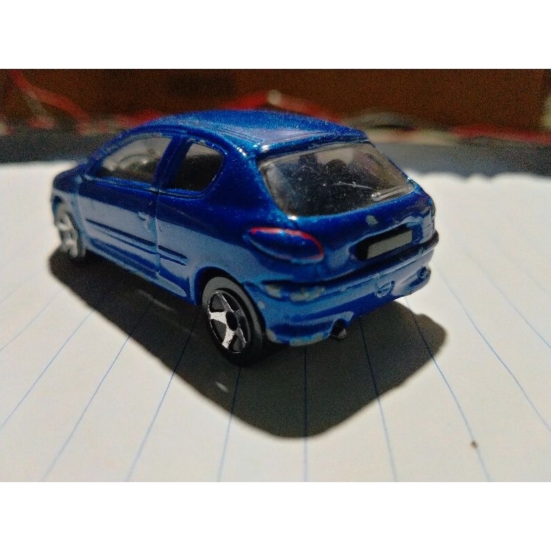 โมเดลรถเหล็ก-majorette-peugeot-206-ech1-53-มือสอง