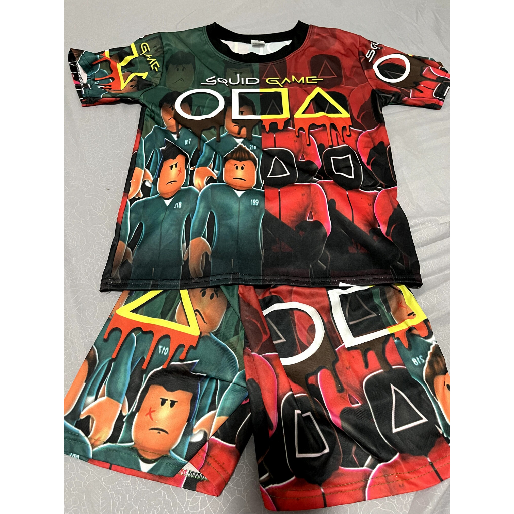 ชุดแฟชั่นเด็ก Squid game**มือสอง** สภาพใหม่ | Shopee Thailand