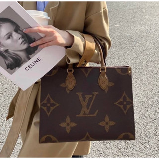 กระเป๋าพร้อมส่ง New Louis vuitton onthego mmเทพ 📌size 35x27x14 cm.