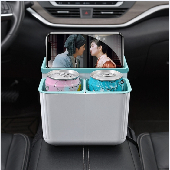 double-thai-กล่องวางแก้วน้ำ-กล่องใส่ของอเนกประสงค์-อุปกรณภายในรถยนต์