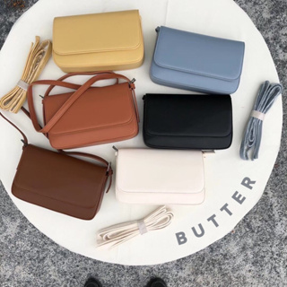 ภาพหน้าปกสินค้า(ใส่โค้ด 515BASCL เหลือ 370) BUTTER BAG ทรงสวยมากก สายสั้น & ยาว cross body มินิมอล เรียบหรู ลงตัว! ซึ่งคุณอาจชอบสินค้านี้