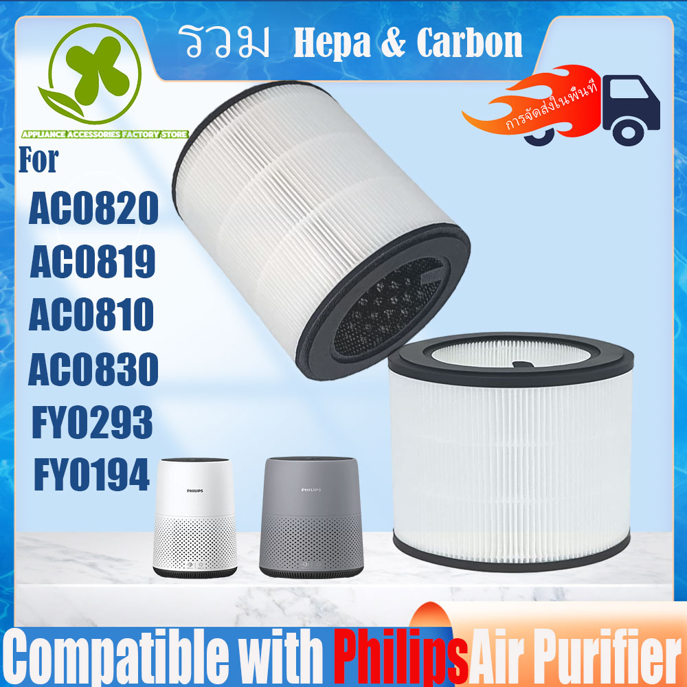 ของแท้-สำหรับ-philips-air-purifier-fy0194-ac0820-ฟิลิปส์-ไส้กรองเครื่องฟอกอากาศ-แผ่นกรองอากาศ-เครื่องฟอกอากาศ-รุ่น