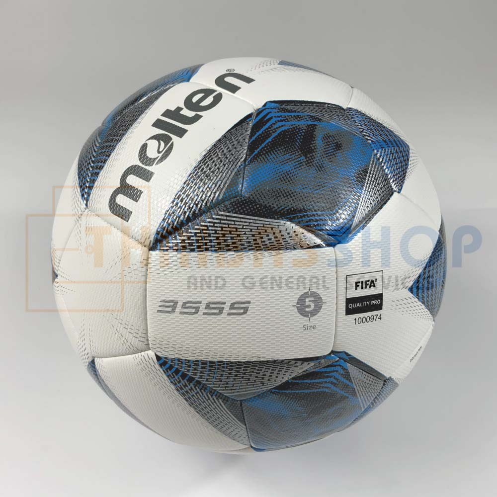 รูปภาพสินค้าแรกของลูกฟุตบอล ลูกบอล Molten F5A3555-K เบอร์5 ลูกฟุตบอลหนัง PU หนังเย็บ 100% ใช้แข่งขัน FIFA Pro รองรับ