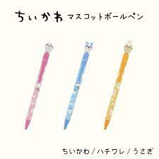 ปากกาลูกลื่นและดินสอกด-chikawa-mascot-pen-0-5mm-นำเข้าจากญี่ปุ่น