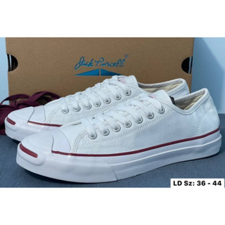 Converse jack percell รองเท้าผ้าใบผูกเชือกพร้อมกล่อง