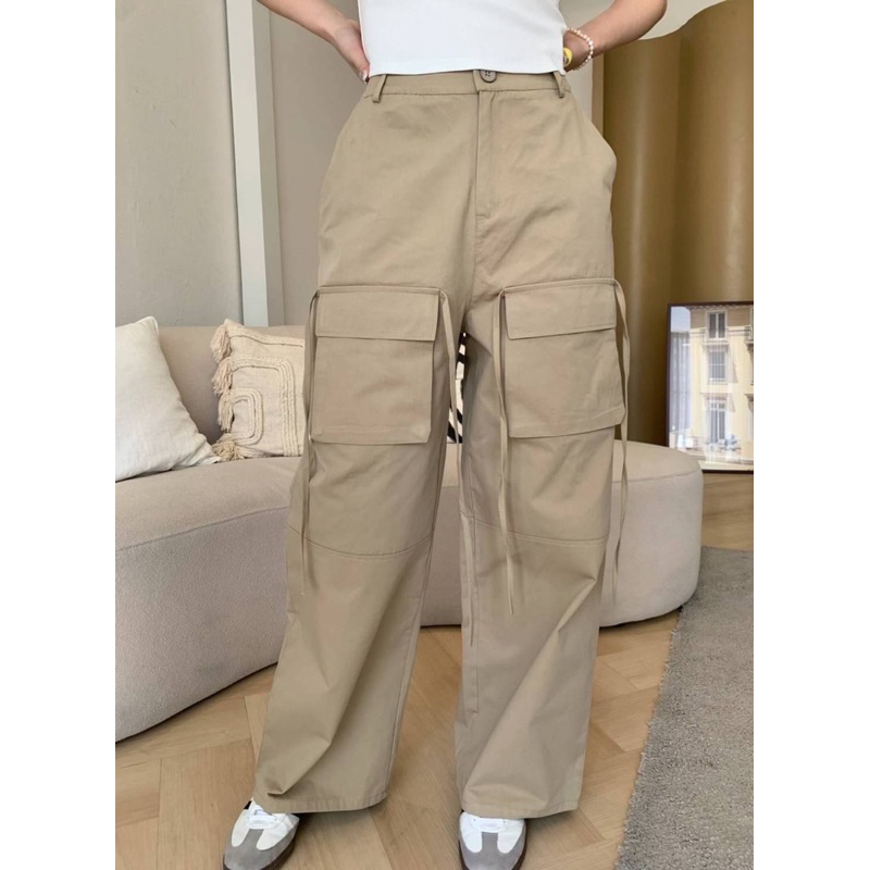 valen-basic-store-กางเกงขายาว-cargo-pant