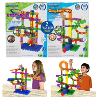 Techno Gears Marble Mania Shockwave &amp; Twister Set of 2