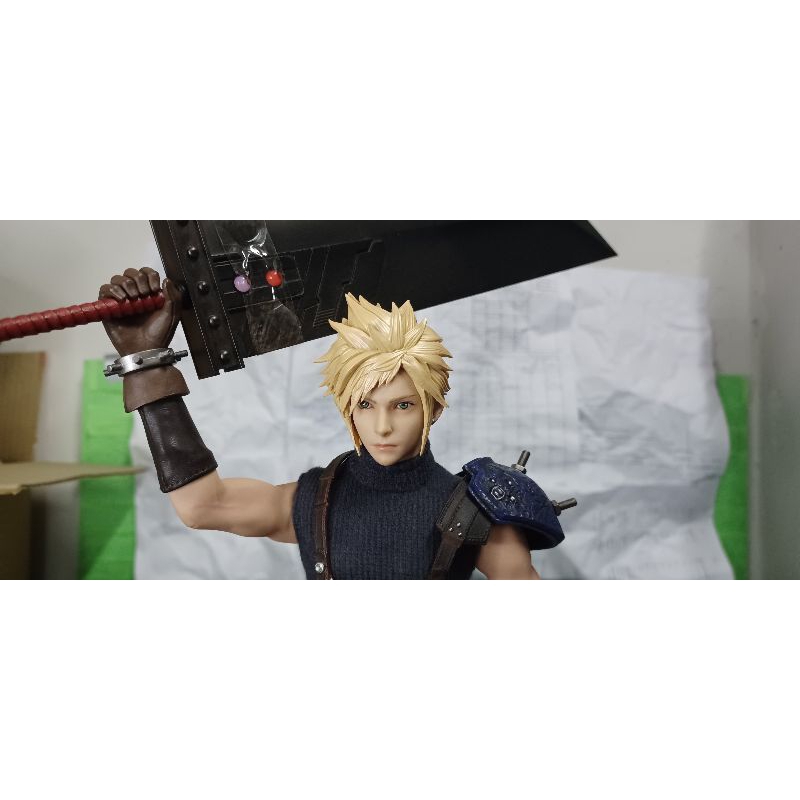 vts toys cloud strife ff7 1/6 remake มือ2 | Shopee Thailand