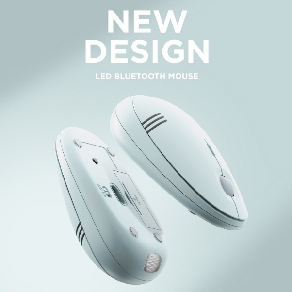 ACTTO ABM-03 เมาส์ไร้สายบลูทูธ LED BLUETOOTH MOUSE | Shopee Thailand