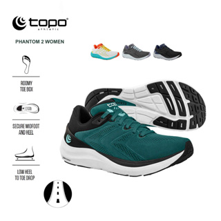 TOPO ATHLETIC ROAD PHANTOM 2 WOMENS RUNNING SHOES รองเท้ากีฬาวิ่งถนนผู้หญิง