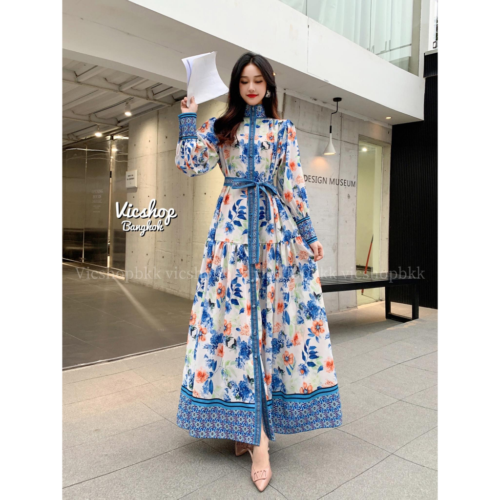 long floor length dress Dora Red Dress – MATTERS main image 1