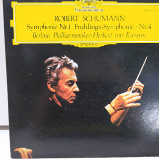 1LP Vinyl Records แผ่นเสียงไวนิล Symphonie Nr.1 Frühlings-Symphonie Nr.4   (J14B106)