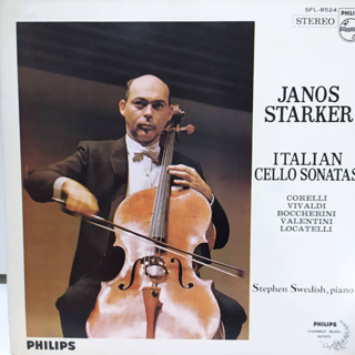1LP Vinyl Records แผ่นเสียงไวนิล JANOS STARKER ITALIAN CELLO SONATAS  (J14B121)