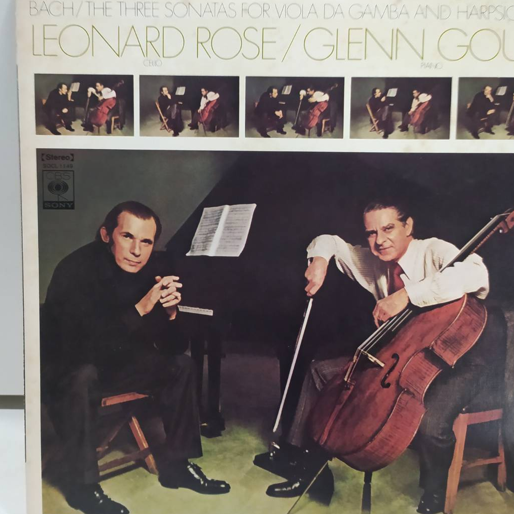 1lp-vinyl-records-แผ่นเสียงไวนิล-leonard-rose-glenn-gould-j14b152