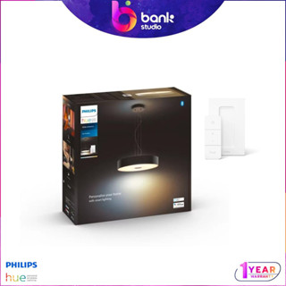 โคมไฟห้อยเพดาน Philips Hue Fair suspension light White Ambiance + Dimmer Switch V.2 - Black