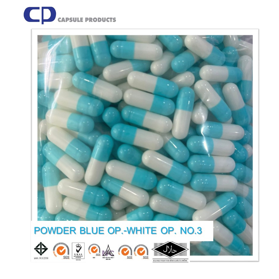 capsule-products-แคปซูลเปล่า-สีฟ้า-ขาว-powder-blue-op-white-op-เบอร์-3-บรรจุ-1000-แคปซูล-ห่อ