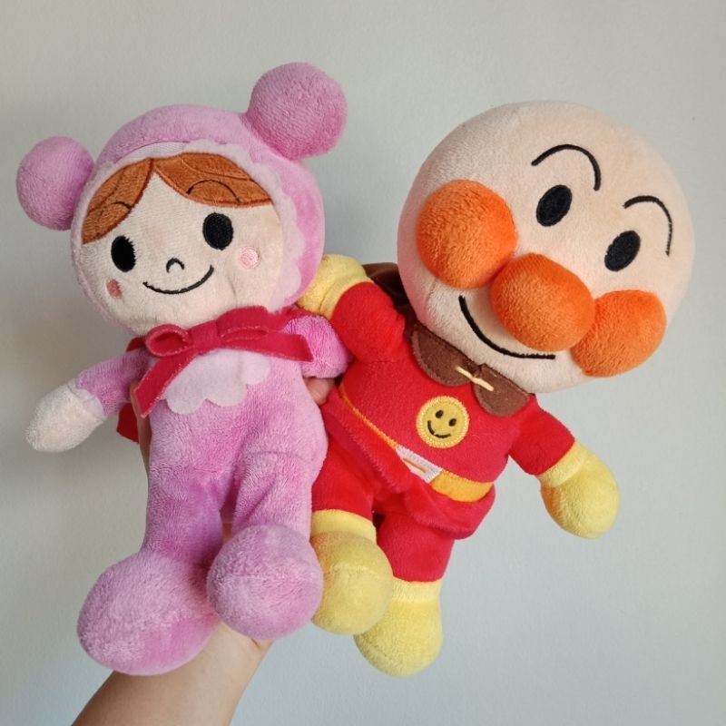 อันปังแมน-anpanman-และเพื่อน-akachanman-ตุ๊กตามือสองญี่ปุ่น