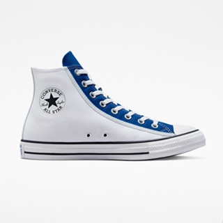 Converse รองเท้าผ้าใบ Chuck Taylor All Star Retro Sport Hi | White/Blue ( A03417CU3WTBL )