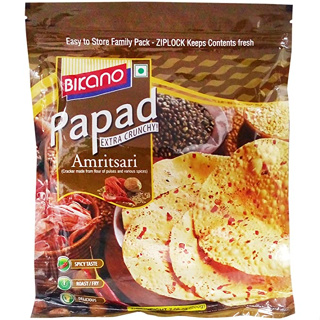 Bikano Papad - Amritsari, 200g Pack