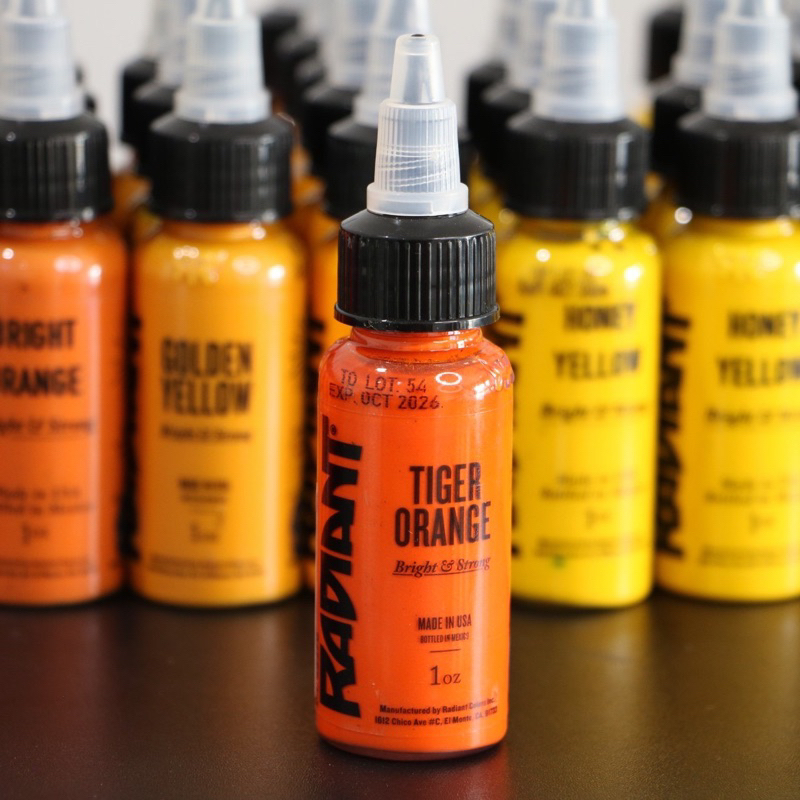 สีสัก RADIANT INK เเท้100000% ขนาด 1 Oz./หมึกสัก/Tattoo/ | Shopee Thailand