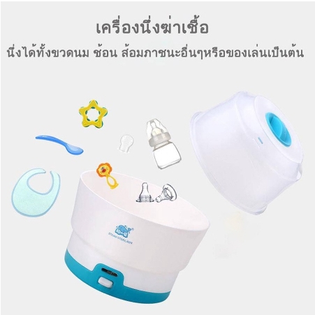 เครื่องนึ่งขวดนม-ที่นึ่งขวดนมและอุปกรณ์-ที่นึ่งขวดนม-ตู้อบฆ่าเชื้อ-อุปกรณ์ฆ่าเชื้อ-เครื่องนึ่งขวดนม-8-นาที-6-ขวด