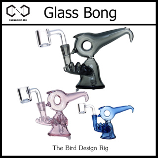 แจกันแก้ว บ้องแก้ว The Bird Design rig  เคลมให้ใหม่ถ้าแตก OG150