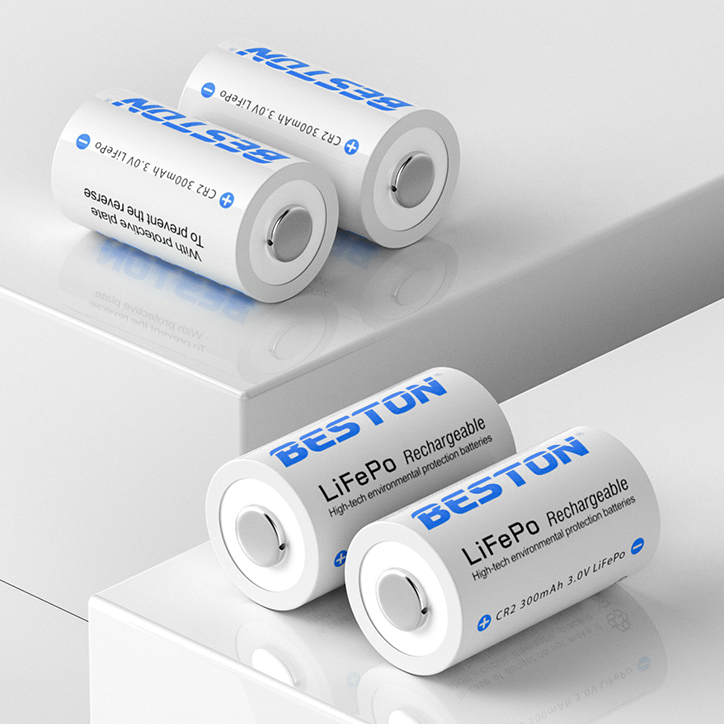 ถ่านชาร์จ-beston-cr2-300mah-2-ก้อน-คุณภาพสูง-ราคาถูก