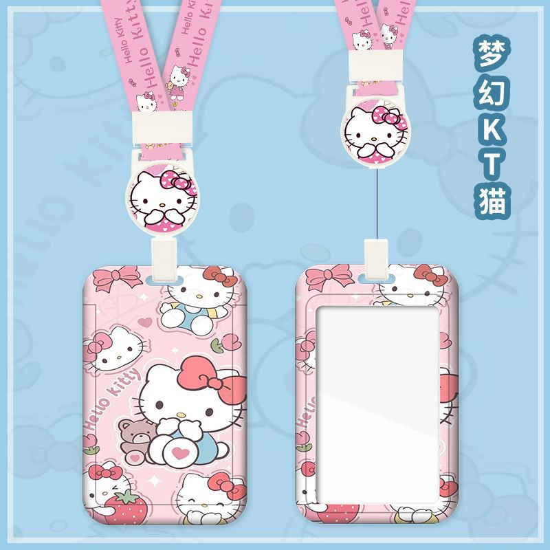YA&YA【พร้อมส่ง!!!!】Hello Kitty คิตต กระเป๋าใส่บัตร ผู้หญิง เชือก คล้อง ...