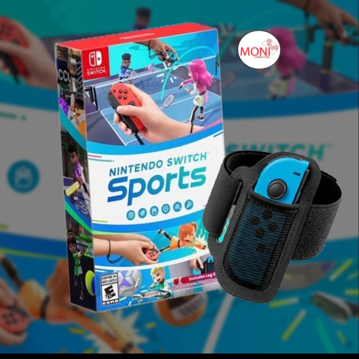 เกมส์ Nintendo Switch Sport (Sports) เกมส์ + อุปกรณ์รัดขา (Asia) (EN