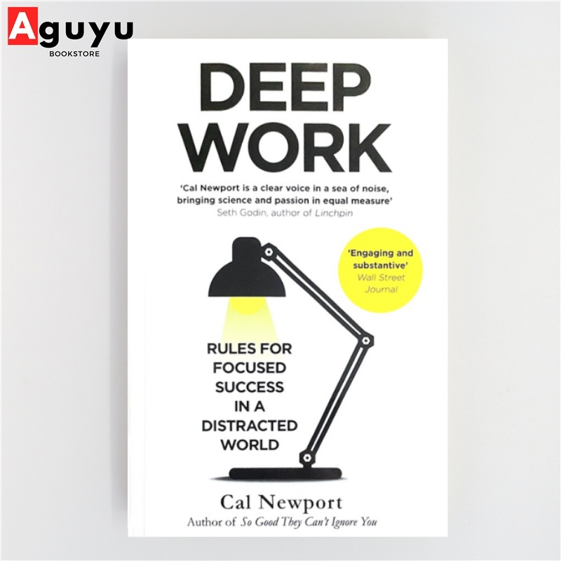 หนังสือภาษาอังกฤษ-deep-work-rules-for-focused-success-in-a-distracted-world-หนังสือพัฒนาตนเอง