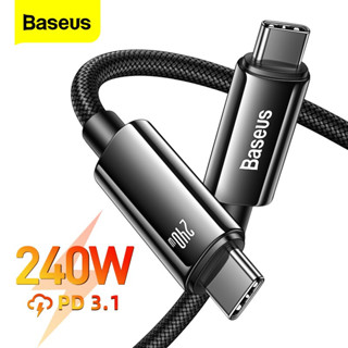 Baseus สายชาร์จเร็ว 240W Fast Charging Data Cable Type-C to Type-C สายชาร์จ