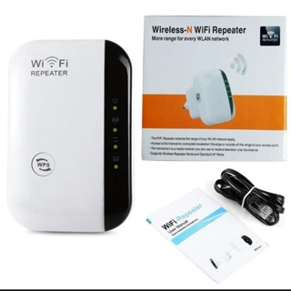 ⚫ส่งฟรี เก็บเงินปลายทาง ⚫Wifi Repeater ⚫ตัวรับ ดูด ขยาย กระจาย เพิ่มความแรงของสัญญาณ WiFi