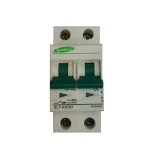 ป้องกันได้ป้องกันดี AC Breaker เบรกเกอร์ เอซี พิกัดกระแส 63A 415V