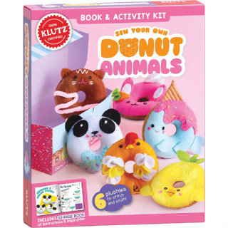 Sew Your Own Donut Animals Craft Kit Sew up a half dozen super sweet donuts full of adorable animal personalities