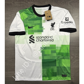 เสื้อฟุตบอล เกรด แฟนบอล ลิเวอร์พูล Away เยือน 2023/24