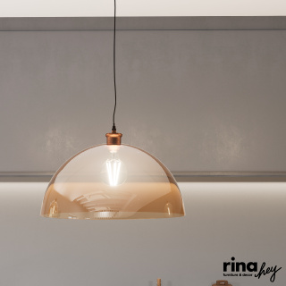 RINA HEY โคมไฟติดเพดาน รุ่น  PROCIDA/1 – สี บรอนซ์