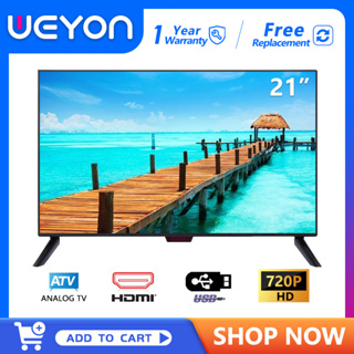 ภาพหน้าปกสินค้า[ถูกที่สุด]WEYON ทีวี 21 นิ้ว HD Ready LED TV (รุ่น J21-2 ทีวีจอแบน) 21\'\' โทรทัศน์ ที่เกี่ยวข้อง