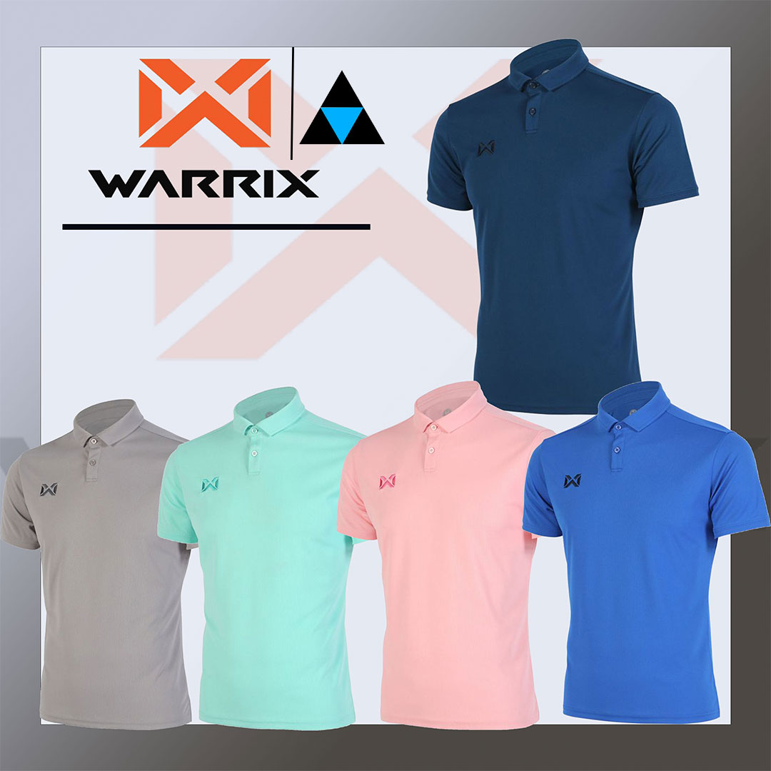 เสื้อโปโล-warrix-รุ่น-wa-232placl34-pin-polo-วอริกซ์-วาริกซ์-เสื้อวาริกซ์-เสื้อวอริกซ์-แท้-100
