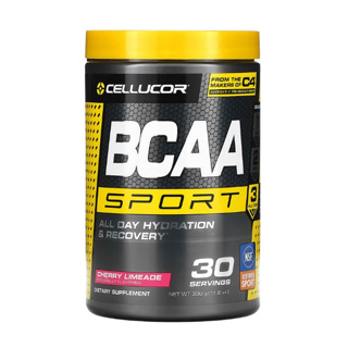 (พร้อมส่ง) Cellucor, BCAA Sport, All Day Hydration &amp; Recovery, Cherry Limeade, 11.6 oz (330 g)