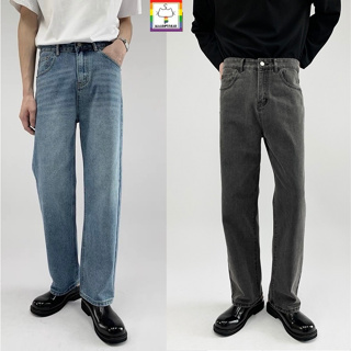 ภาพหน้าปกสินค้ากางเกงยีนส์ผู้ชายทรงกระบอกขายาวสไตล์เกาหลี#932 ซึ่งคุณอาจชอบสินค้านี้