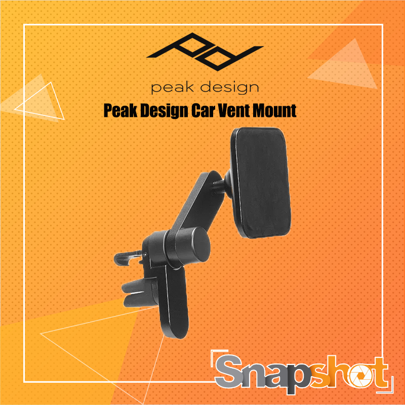 Peak Design Car Vent Mount เมาท์ติดรถยนต์แบบติดตั้งกับช่องแอร์ Shopee