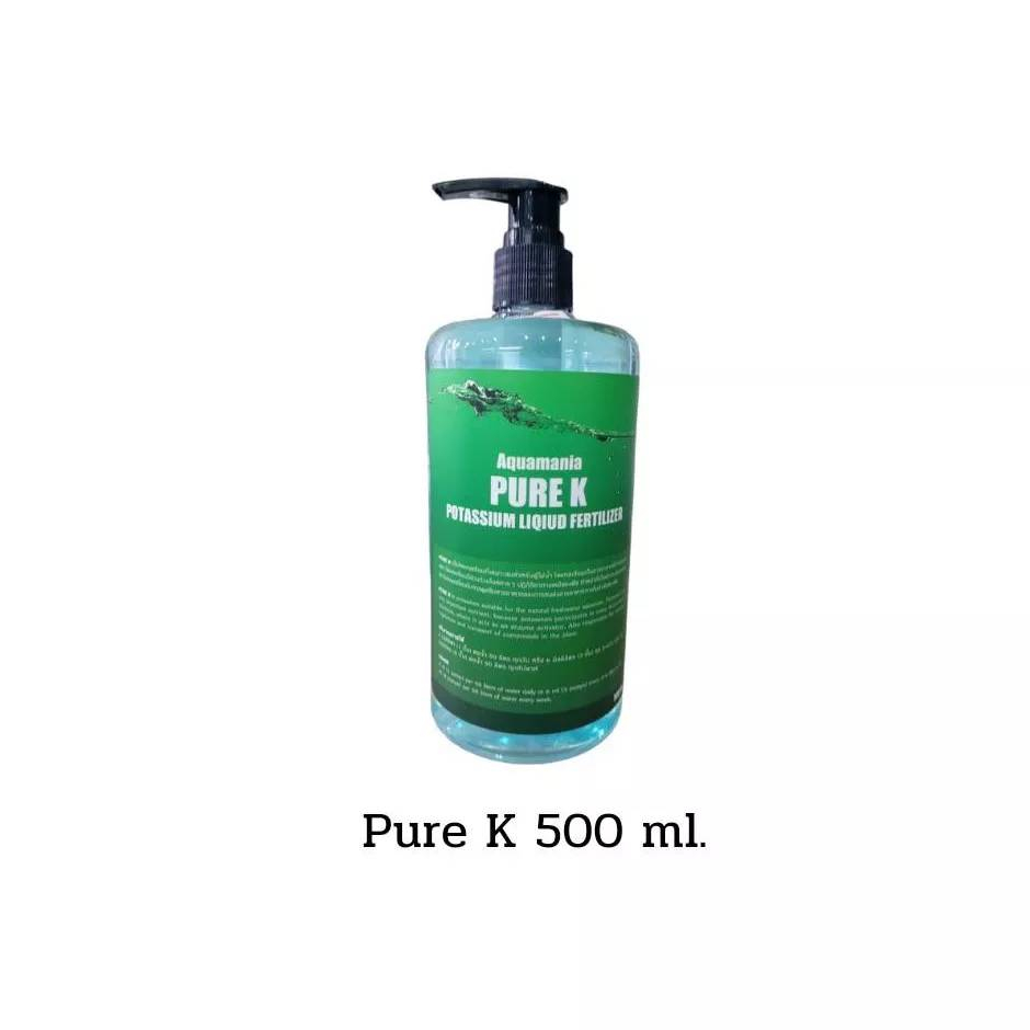 Aquamania Pure K 500 ml. โพแทสเซียมที่เหมาะสำหรับตู้ไม้น้ำ | Shopee ...