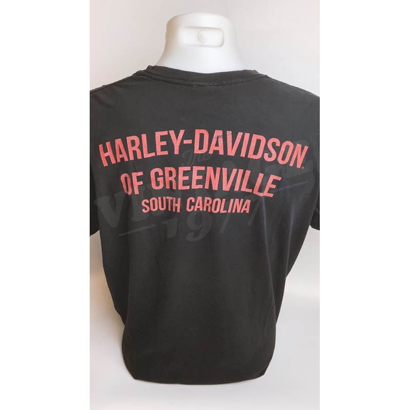 เสื้อยืดวินเทจมือสอง-harley-davidson