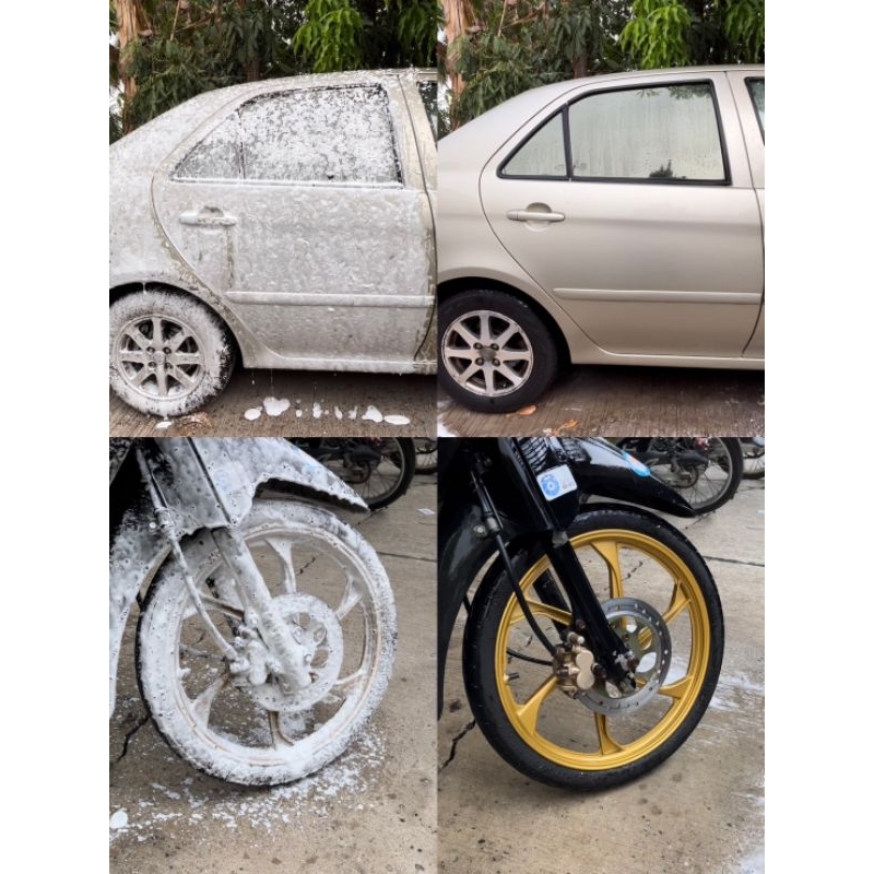 น้ำยาล้างรถแบบsnow-foam