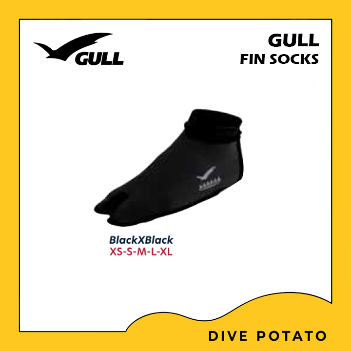 gull-fin-sock-ถุงเท้า-หนา-2-0-mm-สำหรับดำน้ำ-ยี่ห้อ-gull-จาก-ญี่ปุ่น