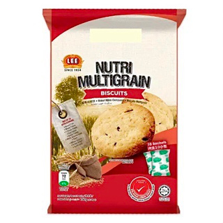 ลี นิวทริ มัลติ-เกรน บิสกิต | Lee Nutri Multigrain Biscuits 150g