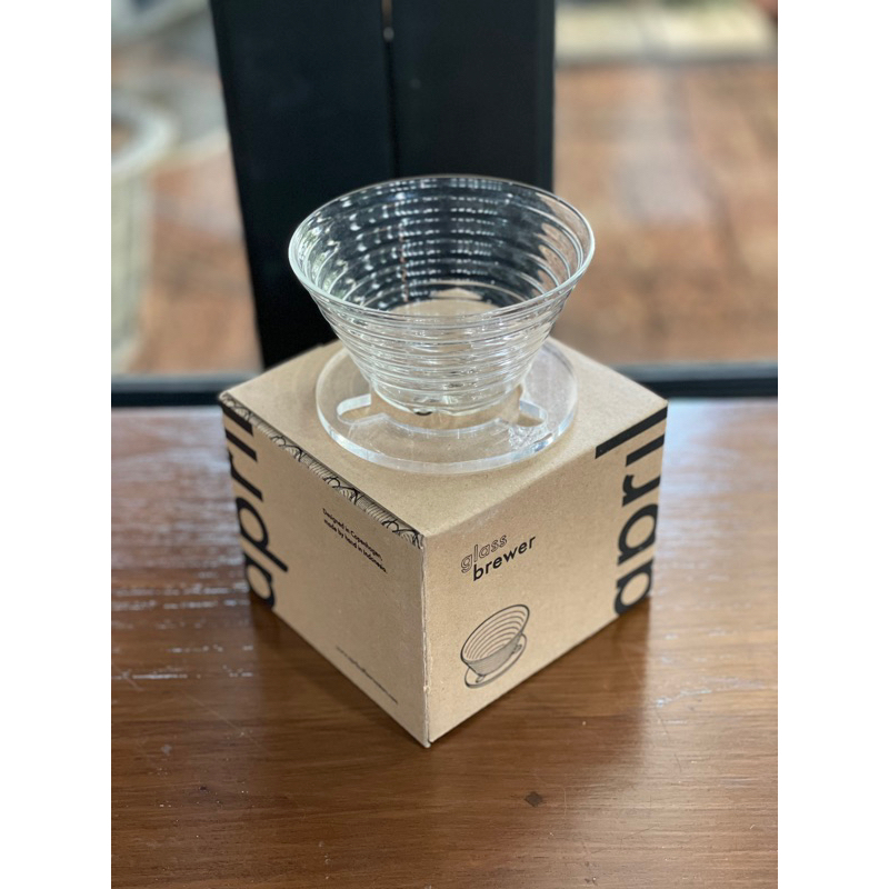 April Glass Dripper เอพริล ดริปเปอร์ ทำจากแก้วพร้อมฐานรอง จากรองแชมป์ ...