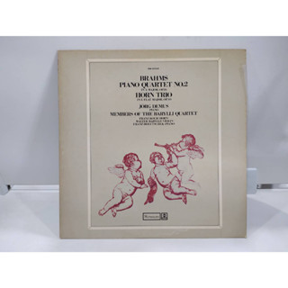 1LP Vinyl Records แผ่นเสียงไวนิล BRAHMS PIANO QUARTET NO.2  (J18A139)