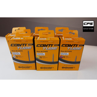 ยางในจักรยานเสือหมอบ CONTINENTAL RACE 700Cx20-25 Valve ให้เลือก 3 ขนาด 42,60,80 / 2 เส้น